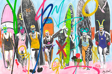Surfers by Kelly O'Neal