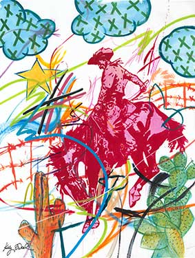 "Red Cowboy" by Kelly O'Neal