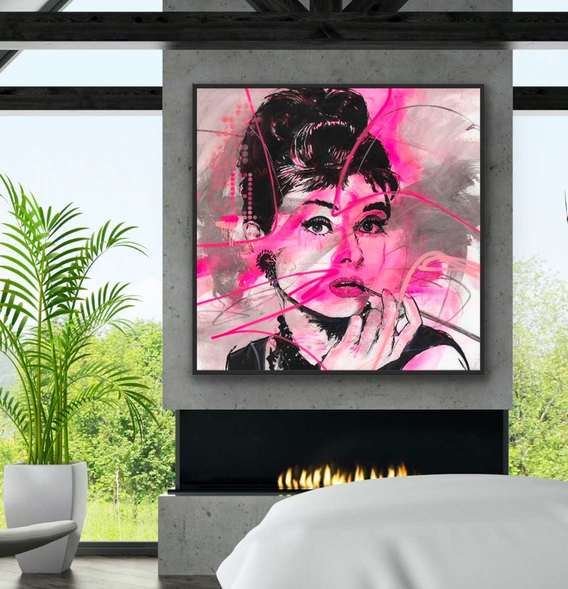 "Famous Figures - Audrey Hepburn" by Kelly O'Neal