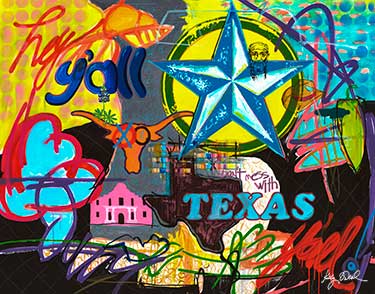 "Postcards from the Edge, Texas" by Kelly O'Neal